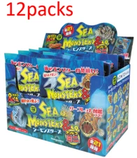 Sea Monsters & Co. MINI Set of 12 Stretchy Figures 8.5cm Deagostini Random