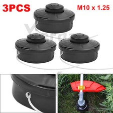 3xUniversal Petrol Trimmer Head Replacement Strimmer Bump Feed Line Spool Cutter