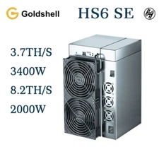 Goldshell HS6 SE 3.7T 3400W SC HNS Mining Handeshake Machine Blockchain Miner