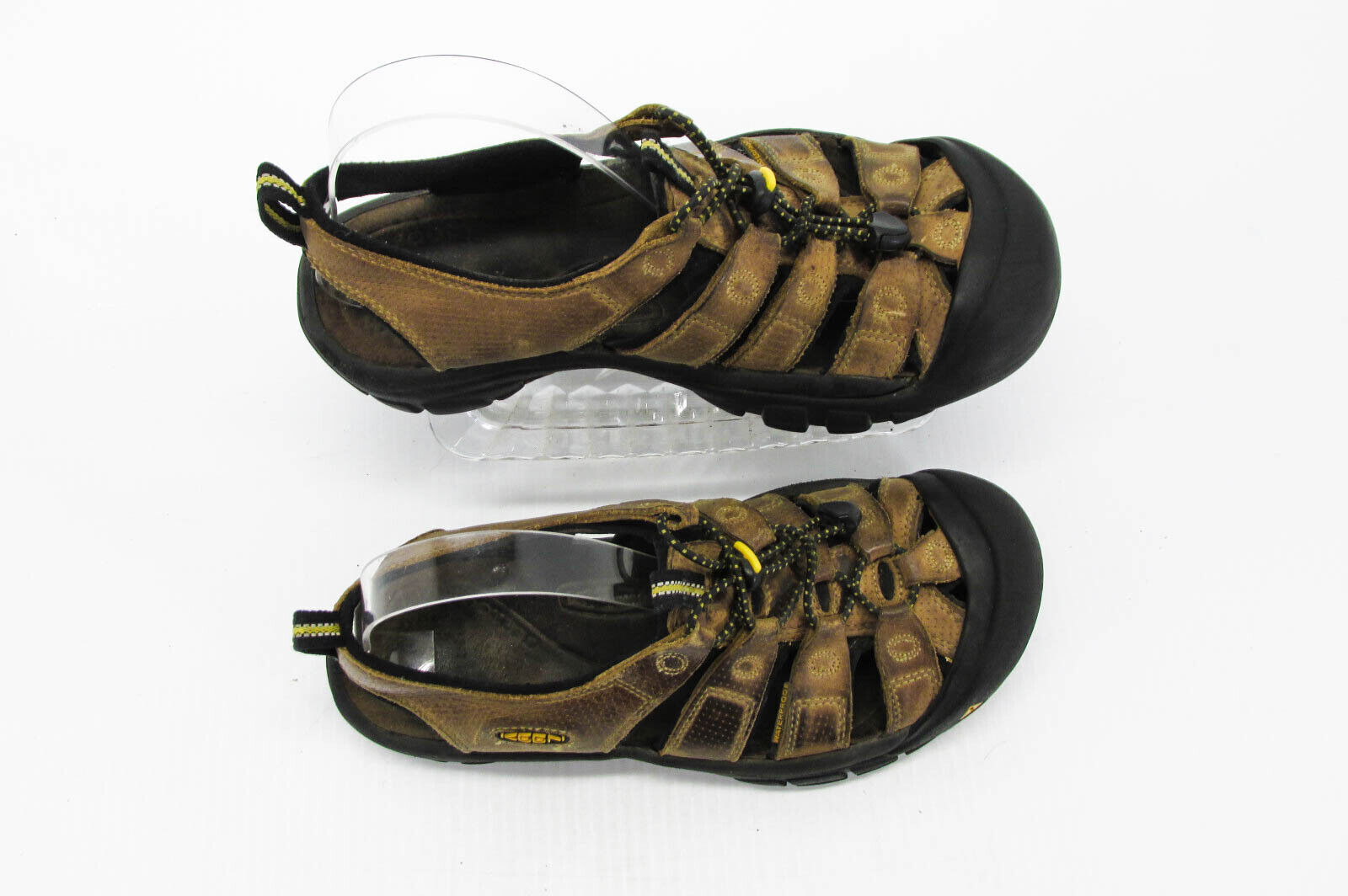 Scarpa donna Keen Newport H2 taglia 10M marrone sandalo sportivo sportivo us