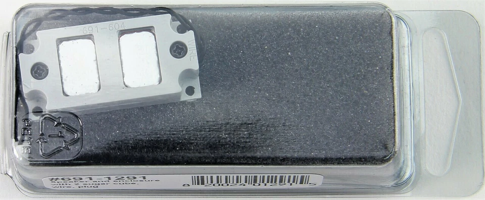 Bowser Part #691-1291 2 Sugar Cube Speakers Enclosed with Wire and Plug  - Image 2 of 2