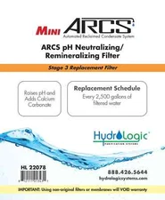 Mini ARCS™ Stage 3 pH Neutralizing/Remineralizing Cartridge HL 22078