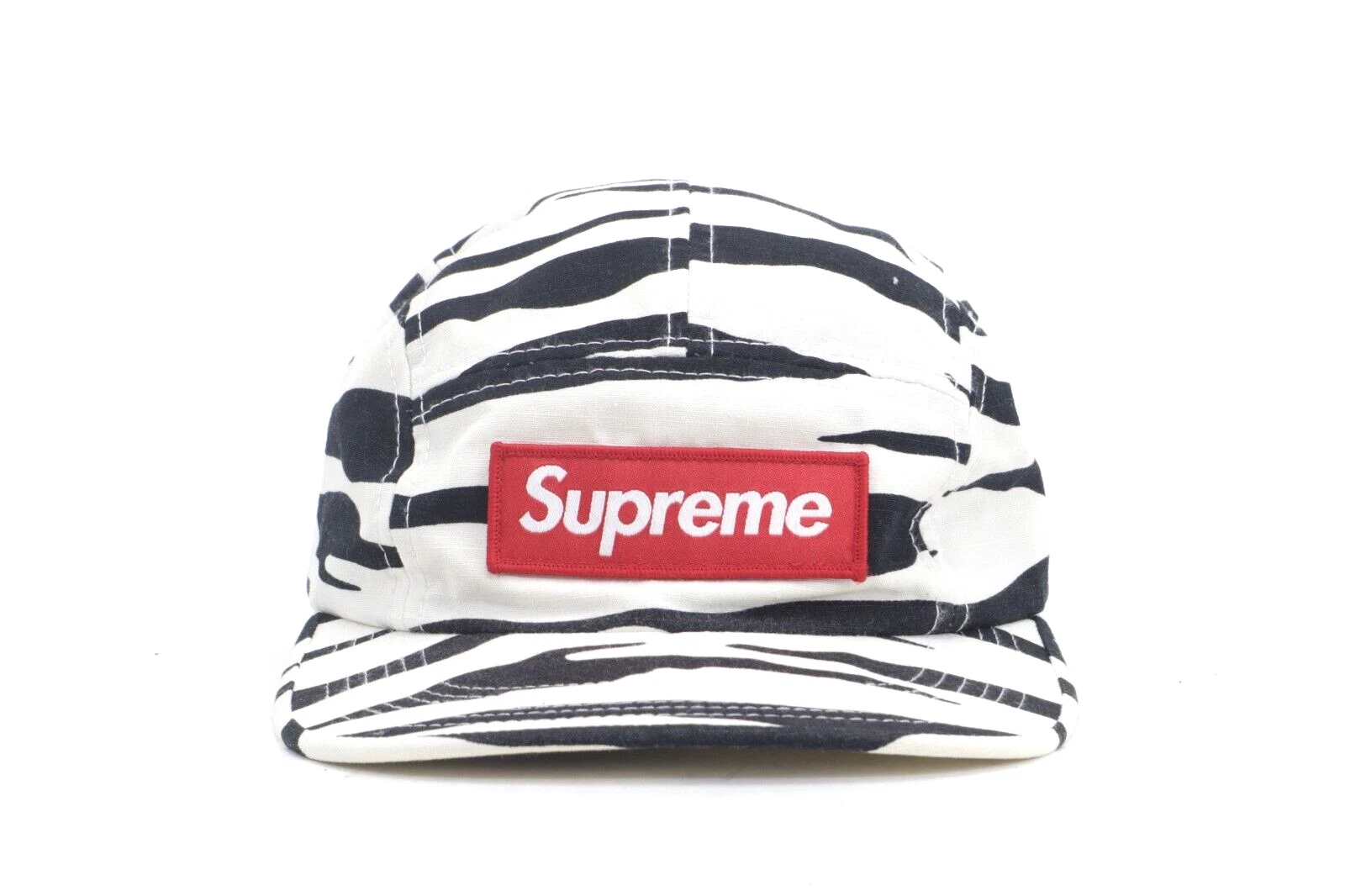 Supreme Zebra Camp Camp Cap SS11 DSWT Original Owner 100% Authentic
