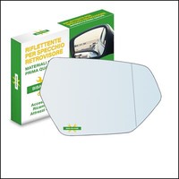 Glas RüCkspiegel Verchromt AsphäRisch Seite Dx-Passeggero FüR Seat Leon IV