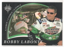 2000 Press Pass Optima BOBBY LABONTE G Force foil insert card #GF11