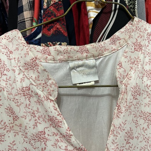 Tailor B. Moss Y2K Fairy Style Ditsy Floral Print Top Size XL - "Jaci - Picture 9 of 23