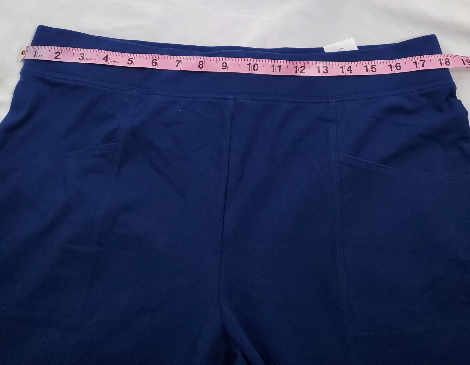 Denim & Co. Women's Duo Stretch Skimmer Pants with Pockets Size Tall L