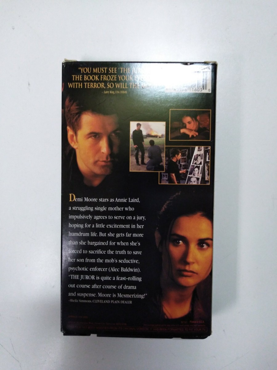 【中古】 The Jury RolfeKent The Juror (VHS, 1996, Closed Captioned) Sealed 43396116030| eBay