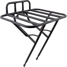 Rush Messenger Front Flat Rack, 26-29", Black