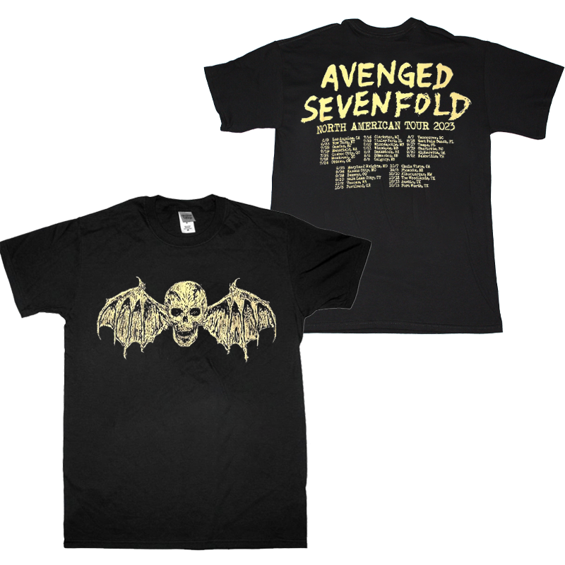 Avenged Sevenfold North American Tour Baseball Jersey - Growkoc