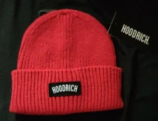 HOODRICH OG CORE WOVEN BADGE BEANIE RED HAT
