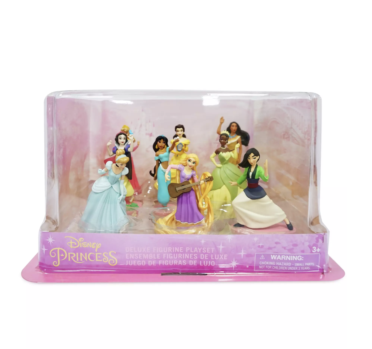 Disney Princess Deluxe Figure Playset 9pcs New with Box | eBay