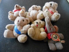 Assorted Vintage Mini Bears x 5 Plus Elephant - some jointed
