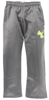 Under Armour Hose Junge Kinder Gr.137 Sweathose Loose Fit ColdGear Grau 136599