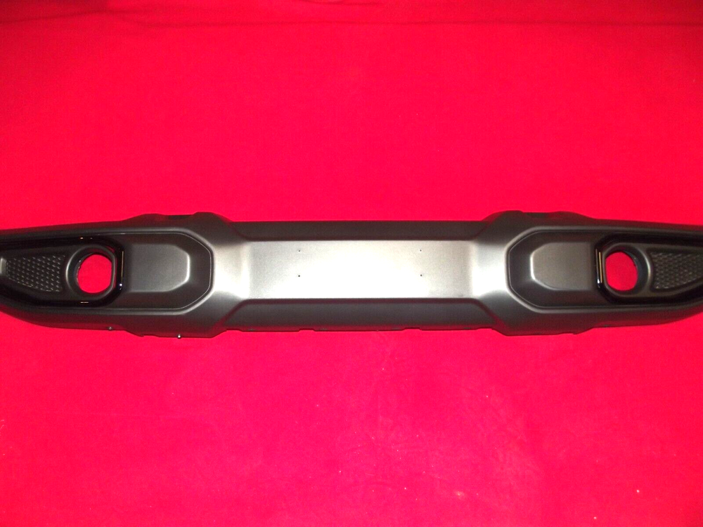 2018-2025 Jeep Wrangler JL Willys Front Bumper Cover with Black Inserts OEM Style