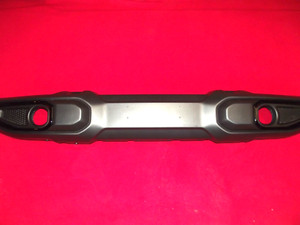 2018-2025 JEEP WRANGLER JL Willys Style Front Bumper Cover Black inserts OEM