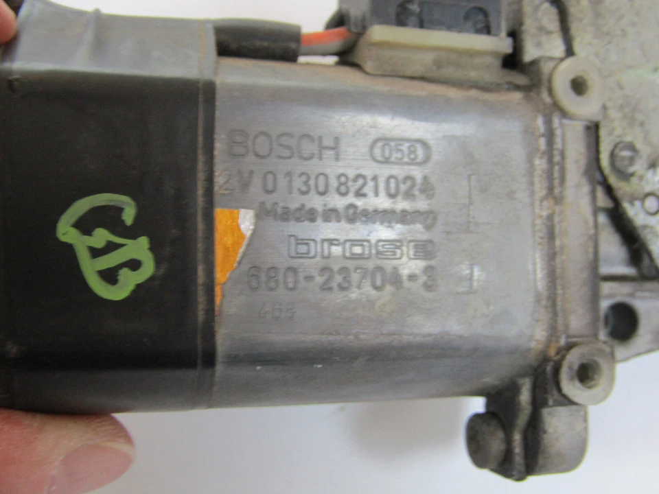 1994-1995 Land Rover Discovery motor traseiro esquerdo (LHD) janela de energia fabricante de equipamento original - Imagem 2 de 4