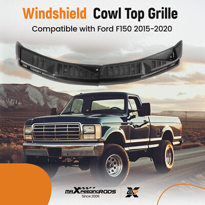Windshield Wiper Cowl Grille for Ford F150 2015-20 FL3Z15022A69B FL3Z15022A69A