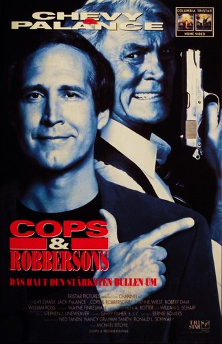 Cops  &  Robbersons  * ERSTAUFLAGE ~ großes  Cover * Chevy Chase * Jack  Palance - Bild 1 von 2