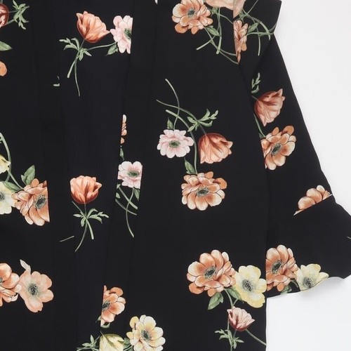 Chaqueta floral negra para mujer New Look talla 8 - Imagen 7 de 12