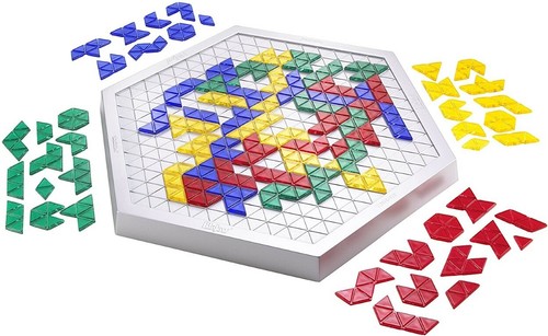 MATTEL Logical Party Game Blokus Trigon R1985 Board Game From Japan - Picture 5 of 6