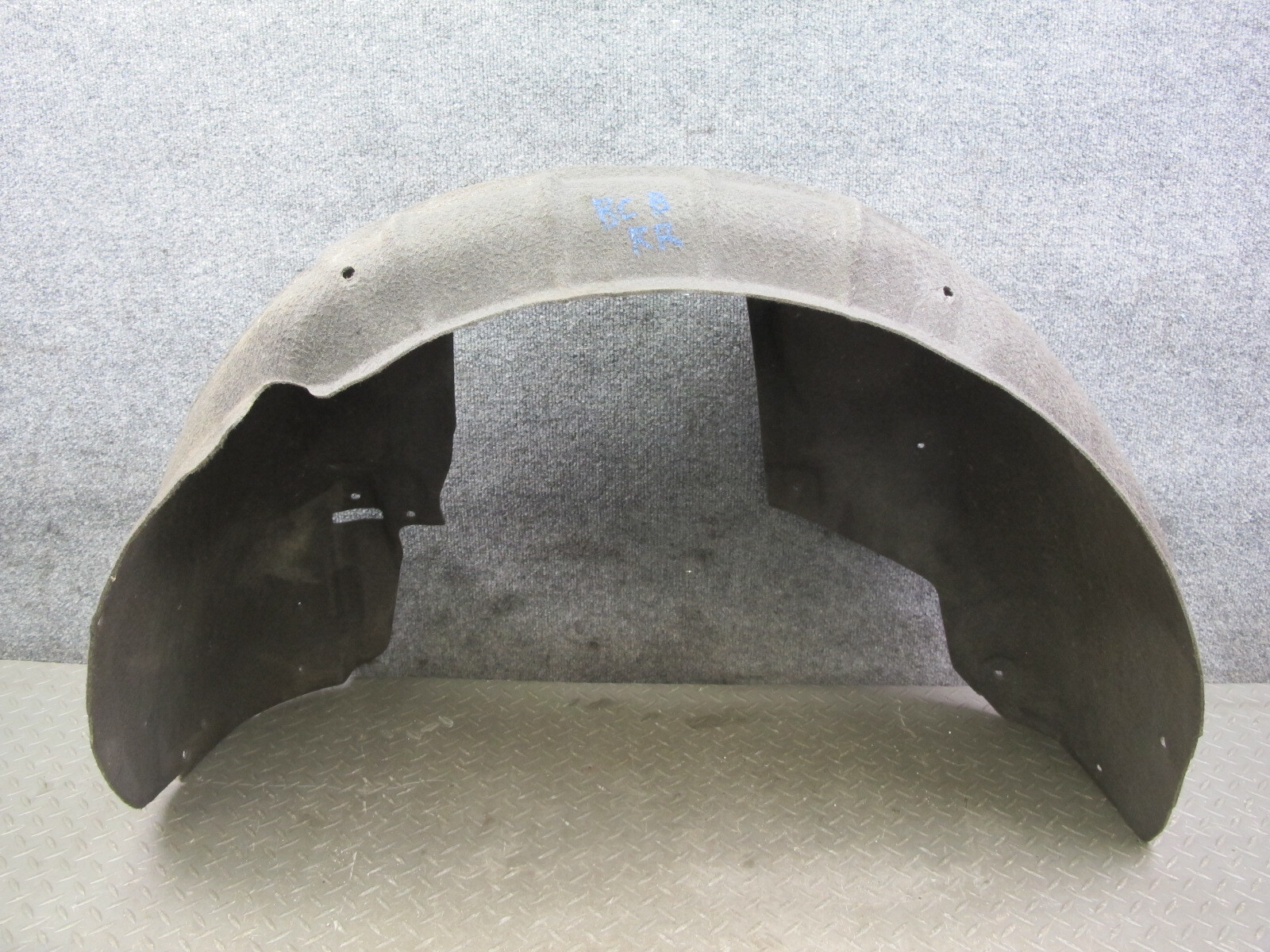 03-10 BENTLEY CONTINENTAL GTC GT REAR RIGHT WHEEL FENDER LINER SPLASH SHIELD