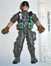 CHAP MEI ACTION FIGURE Soldier Force Military Men     Trooper Green Web Gear