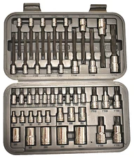 Blue Point BLPTSSC43 43pc 1/4“, 3/8”, and 1/2“ Torx Bit Socket Driver Set VG