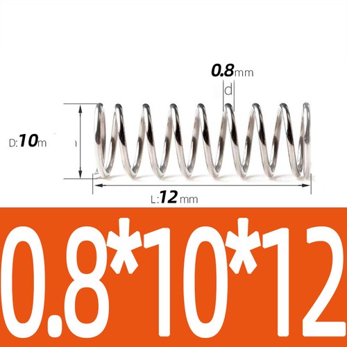 Compression Spring Steel 0.2 - 1mm Wire Dia 2mm - 12mm OD Small Pressure Springs - Picture 81 of 130