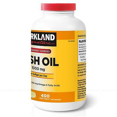 Kirkland Signature Fish Oil - 1,000 mg - 400 Softgels 