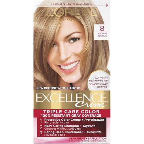L'Oreal Paris Excellence Creme Permanent Hair Color (Pick Your Shade) - Picture 29 of 40