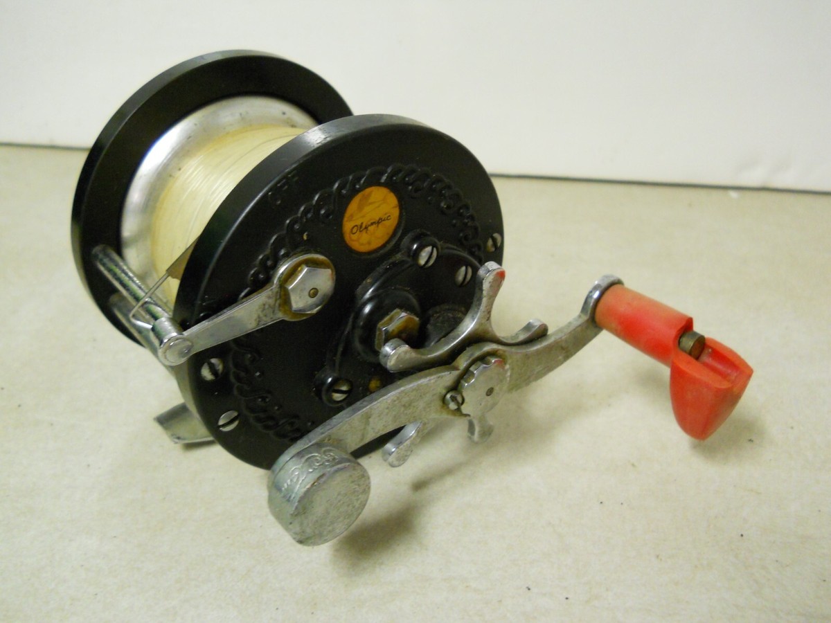リール OLYMPIC REEL 60's HIGH SPEED TYPE Vintage 1960's Olympic Salt Water Reel No. 51 | eBay