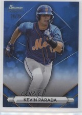 2023 Bowman Sterling Prospects Blue Refractor 24/25 Kevin Parada #BSP-85 09wc