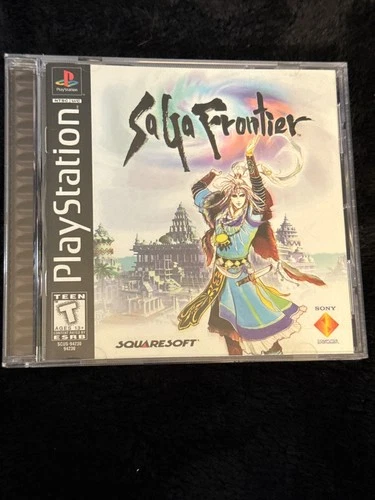 Saga Frontier II Playstation 1 Case Disc and Manual