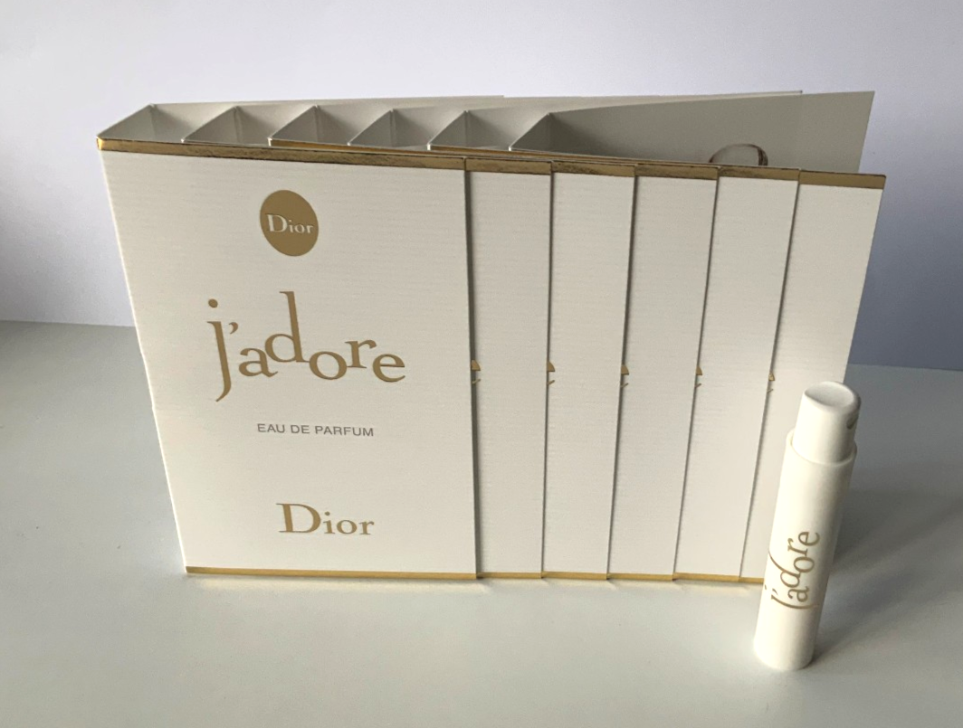 Mini Sprayed 6 X J'ADORE LADIES MINI SPRAY PERFUME VIALS TRAVEL SIZE NEW | eBay UK