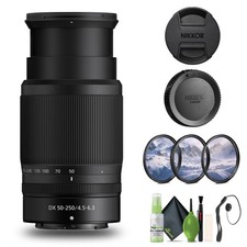 Nikon NIKKOR Z DX 50-250mm f/4.5-6.3 VR Telephoto Zoom Lens for Nikon Z Series -