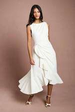 Coast Ivory Midi Dress Womens Occasion Dresses