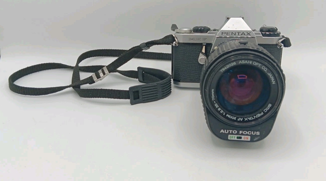Pentax ME-F vintage camera equipment - eBay listing photo 1