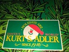 Vtg Santa's World Kurt Adler Novelty Candle String Lights Work!