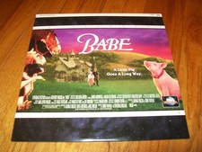 BABE Laserdisc LD WIDESCREEN FORMAT EXCELLENT CONDITION GREAT FILM VERY FUNNY 