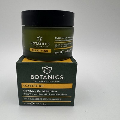 Botanics Clarifying Mattifying Gel Moisturizer 1.69 fl oz Salicylic Willow Bark