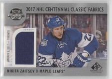 2017-18 SP Game Used NHL Centennial Classic Fabrics Nikita Zaitsev #CC-NZ h1f