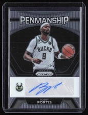 Bobby Portis 2023-24 Panini Prizm Penmanship #PNM-POR AU Milwaukee Bucks