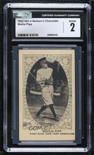 1922 Neilson's Chocolate Co V61-2 Wally Pipp CGC 2 0mx5