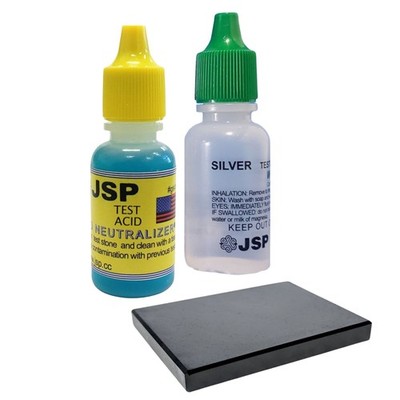 ToolTreaux Silver Quality Testing Kit Acid Solution, Stone Neutralizer Combo