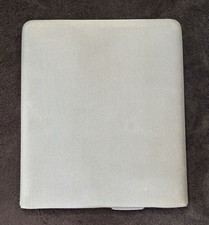 11-14 Ford F-150 Center Console Lid Gray Jump Seat Arm Rest Cloth Oem