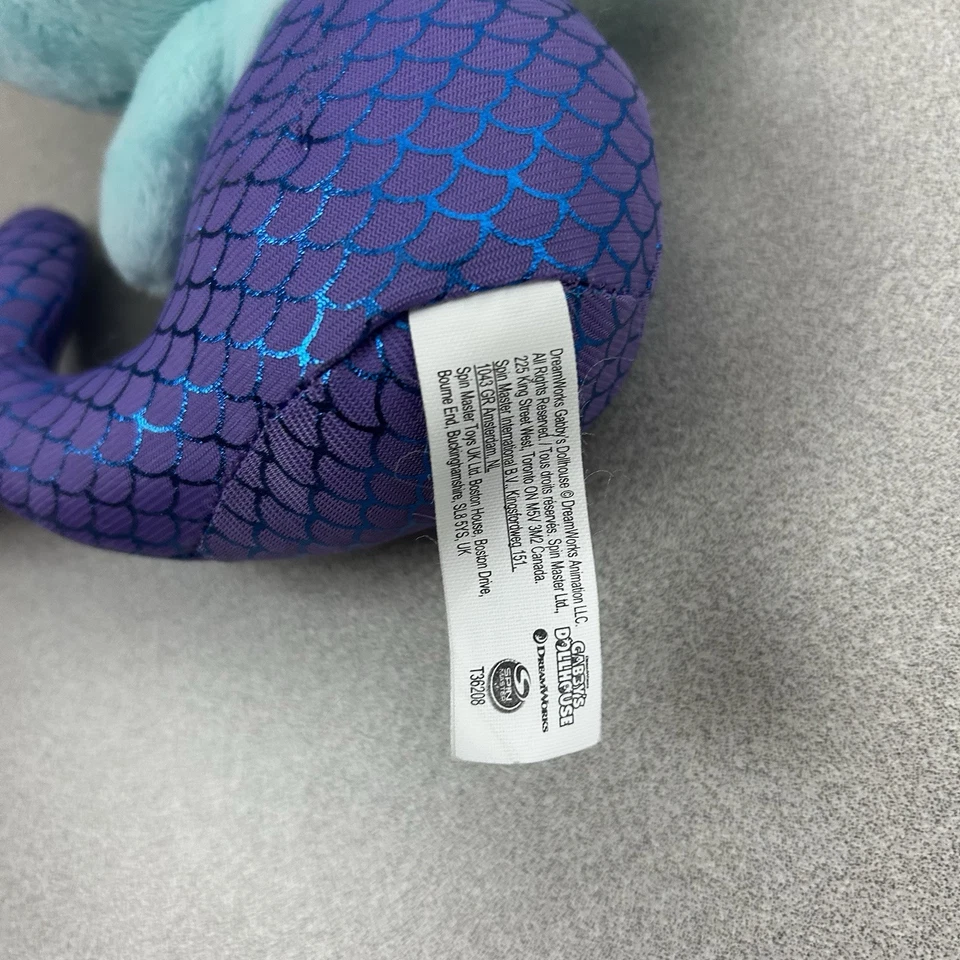 MerCat Gabby's Casa de Muñecas Purr-ific Peluche Netflix 9” Peluche Peluche Sirena Foto 4 de 4