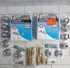 2pk Danco 39619 3-Handle Tub and Shower Wall Mount Trim Kit. Open Box