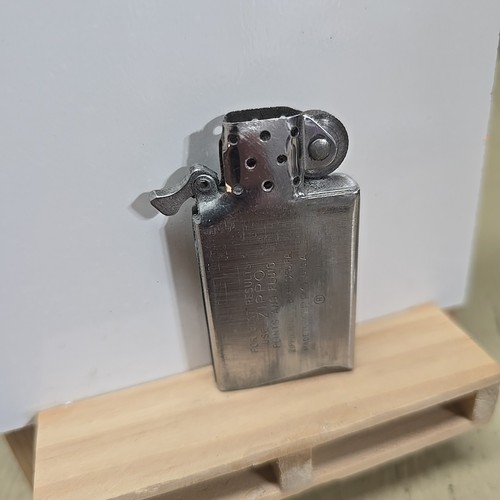 Vintage Zippo Lighter Chrome Engraved Scroll Design USA Made - Picture 7 of 11