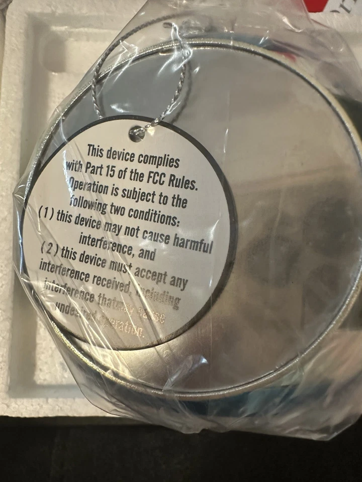 Adorno Mágico Mr. Christmas Espejo Iluminado Papá Noel 2010 Nuevo En Caja Foto 4 de 4